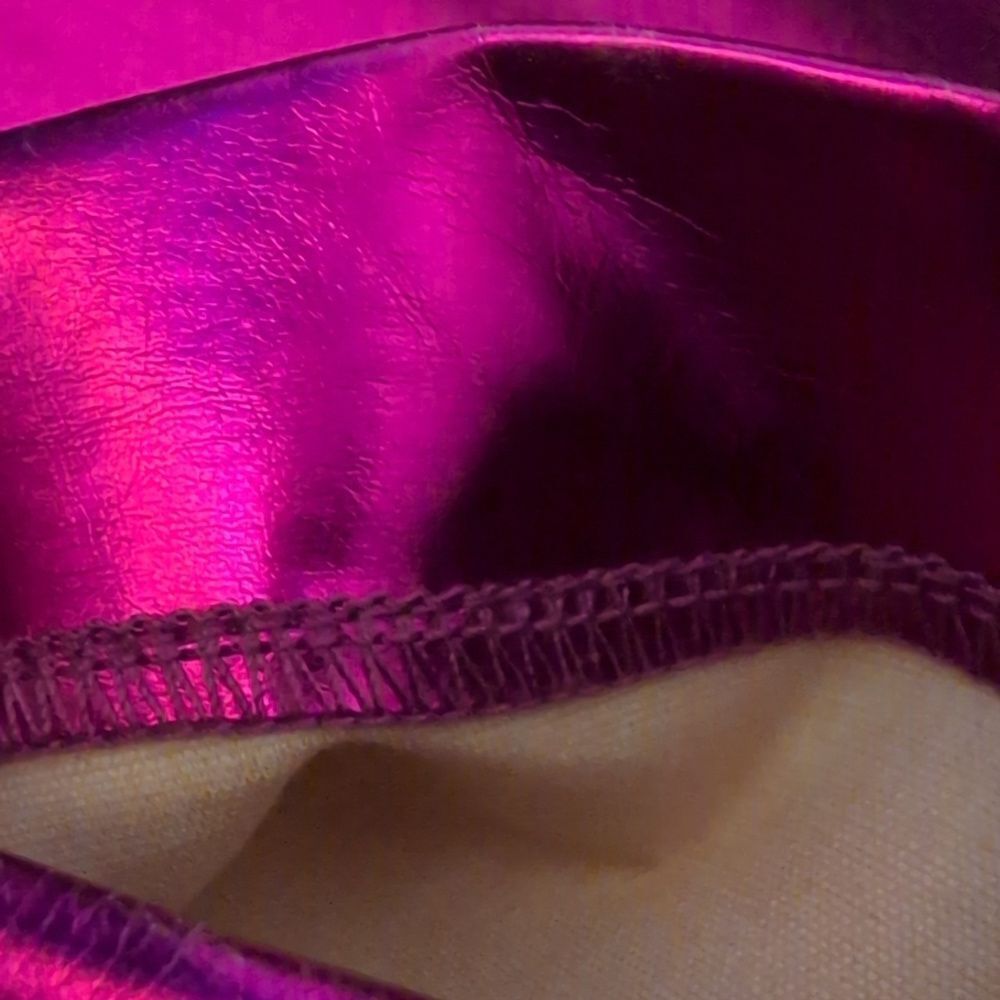 AmyLynn Metallic Hot Pink Women's Pants Small NWT - Picture 10 of 12